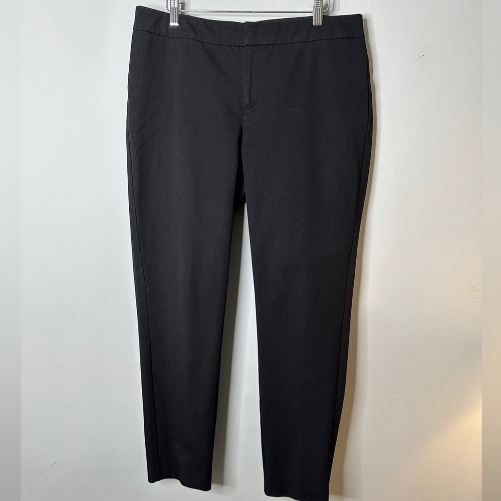 Ecru Black Santana Pant Straight Leg Trousers | Size 12